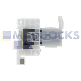 No Longer Available. Order 62-BS-55 [Genuine Original BSH Bosch SBV, SHE, SMI, SMS, SMU, SMV; Siemens SN25M230GB/02, SN25M830GB/02 Series Door Interlock Switch]