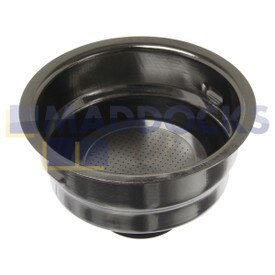Filtre deux tasses Delonghi pour les modèles BAR32, EC155, EC270, EC460, EC702, ECO310.BK d'origine et authentique