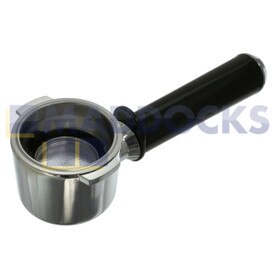 Véritable poignée de support de filtre de carter de machine à café de type DeLonghi ECP33.21 d'origine
