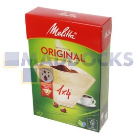 Sacs filtrants Melitta authentiques et d’origine 1X4/80 Natural Bamboo