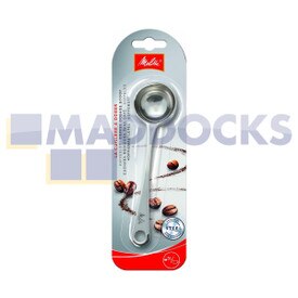 Cuillère à mesurer en acier inoxydable authentique Melitta 8g en acier inoxydable