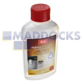 Nettoyant de machines à café, à expresso, à lait authentique et d’origine Melitta ‘Perfect Clean’ (250 ml, paquet de 1 pièce)