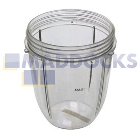 Compatible pour NutriBullet 600W, 900W Type Small Blender Cup Mug Jar (18oz / 500ml)