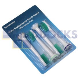 Têtes de brosse à dents compatibles pour type Philips Sonicare HX6014 (paquet de 4)