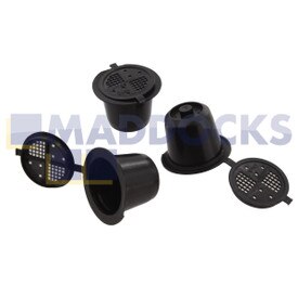 Capsules de café en grains rechargeable compatibles avec machines Nespresso (Paquet de 3)