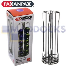 Distributeur de café 20 pièces 4 rangées avec socle 360° compatible avec les capsules Nespresso Vertuo