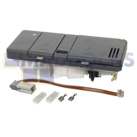 Distributeur de détergeant savon de lave-vaisselle d'origine et authentique multi-modèle pour AEG, Arthur Martin, Electrolux, Faure, Firenzi, Husqvarna, John Lewis, Juno, Matura, Privileg, Rosenlew, Seppelfricke, Tricity Bendix, Zanussi