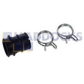 Genuine Original Whirlpool GSX7556, ADL3351 Series Rubber Connection Piece & Clamp Set