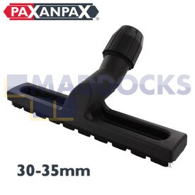 Embout pour sols durs et parquets Vario-Fitting universel pré-emballé pour vente au détail avec poils durs et roues en plastique (30 mm -37 mm)
