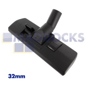 Embout pour sols d'origine et authentique en plastique noir à double pédale universel Wessel-Werk (32 mm) 