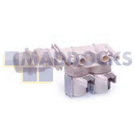 Genuine Original Indesit Solenoid Valve 2-Way 90°, Internal Diameter Output: 8mm, Range: 7l/min, Connectors: RST2.5, Volt / Hz: 220/240V - 50/60Hz