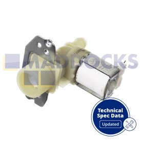 Électrovanne simple de remplissage universelle (180°, alésage 12 mm, 240 V)