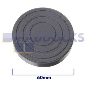 Amortisseur de vibrations en caoutchouc compatible avec le lave-linge et sèche-linge LG universels (60 mm)
