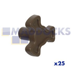 Universal Microwave 20, 25, 30, 32 Litre Type D-Shaft 3-Lug Turntable Drive Coupling (Pack of 25)