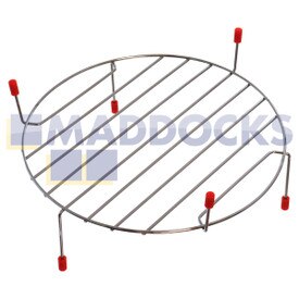 Universal Microwave Grill Oven 255mm Turntable Wire Rack Shelf Stand
