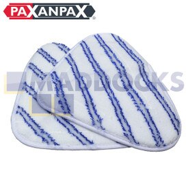 Compatible pour les tampons de nettoyage en tissu microfibre textile Hoover Steam Express, Steamjet Express SSS1500C, S2IN1300 Series (AC33, lot de 2)