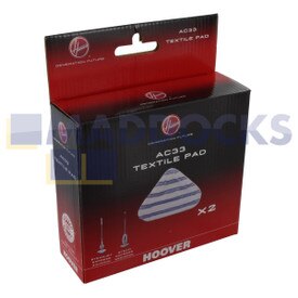 Patins textile d'origine et authentique Hoover (AC33, Paquet de 2)