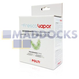 Désodorisant 'Frescovapor' authentique et d’origine avec senteur pin de la série Polti Vaporetto (2 x 200 ml)