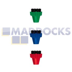 Kit de brosses de nettoyage d'origine et authentique en nylon pour les séries Polti Vaporetto Pro, Classic, Eco Pro (Paquet de 3)