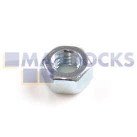 Universal BZP Steel M6 Hex Nut (Pack of 1)